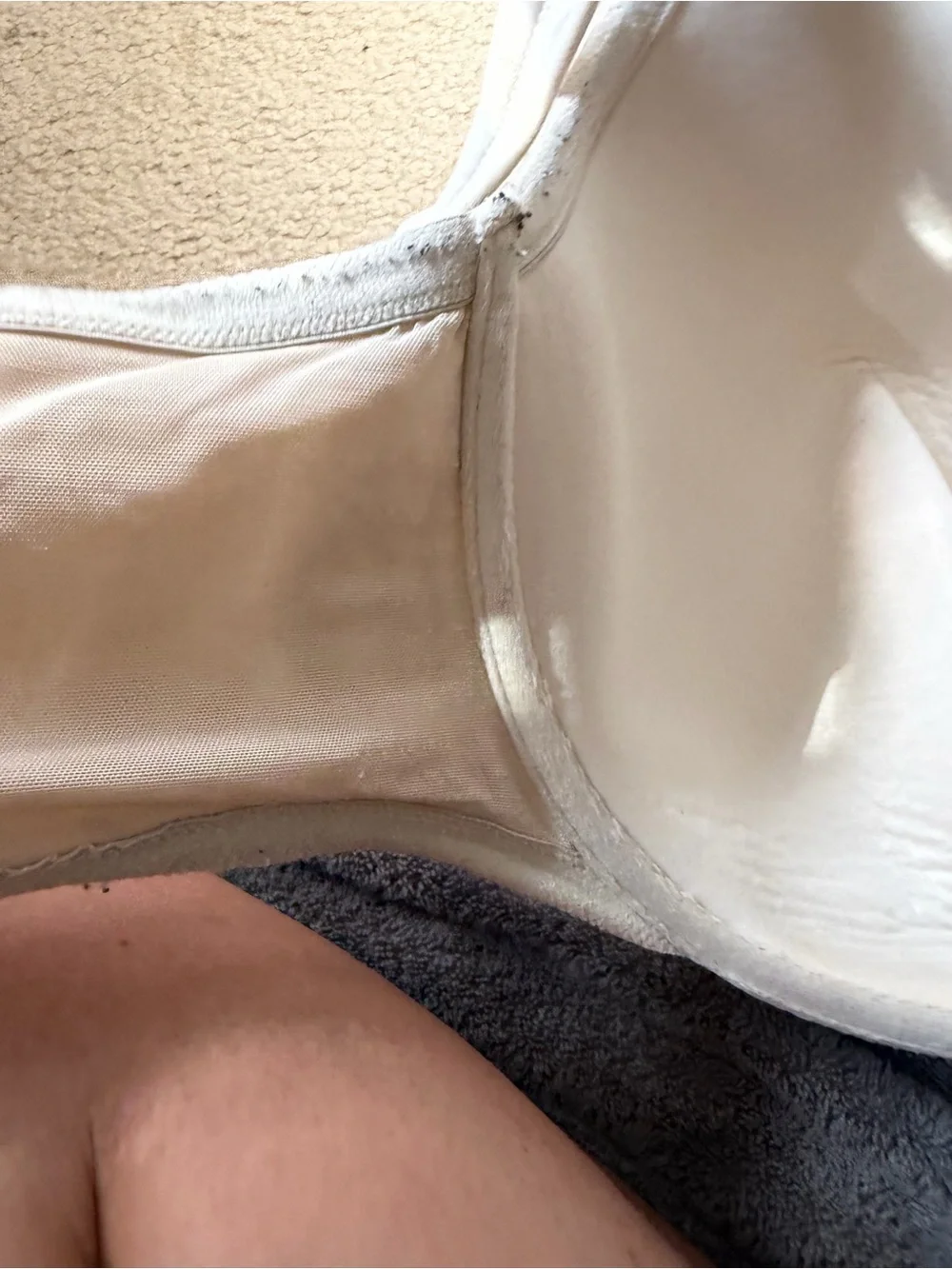 Full Coverage Bra in Light Beige - 42K